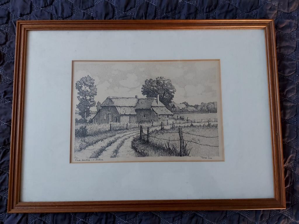 Peter cox pentekening., Ophalen of Verzenden