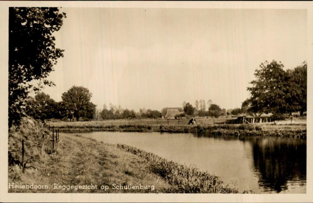 Hellendoorn - Reggegezicht op Schuilenburg, Ophalen of Verzenden, Voor 1920, Gelopen, Overijssel
