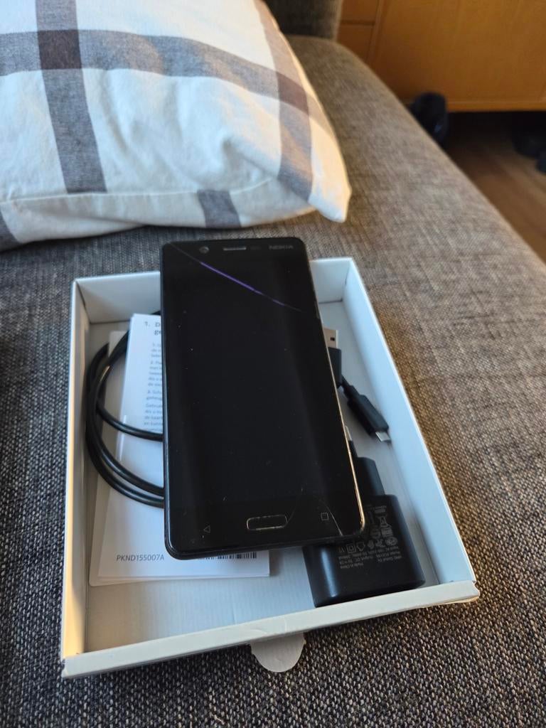 Nokia 5, scherm moet vervangen worden, Telecommunicatie, Mobiele telefoons | Nokia, Ophalen, Overige modellen, Zwart, Touchscreen