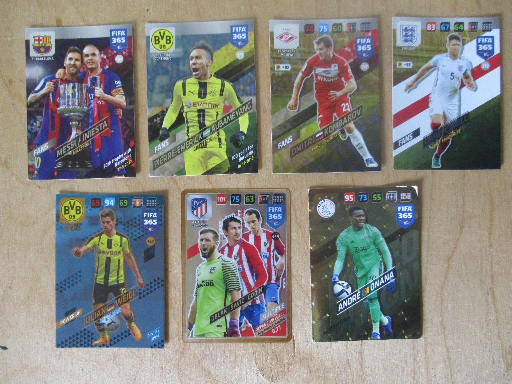 Panini Adrenalyn FIFA 365 2018 voetbalkaartjes, 3 foto's, Ophalen of Verzenden, Gebruikt, Buitenlandse clubs, Poster, Plaatje of Sticker