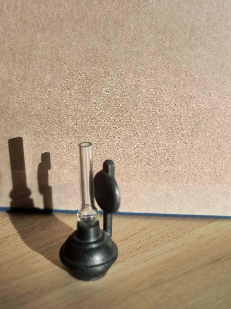 Miniatuur Olie Lampje / Letterbak Lampje, Ophalen of Verzenden