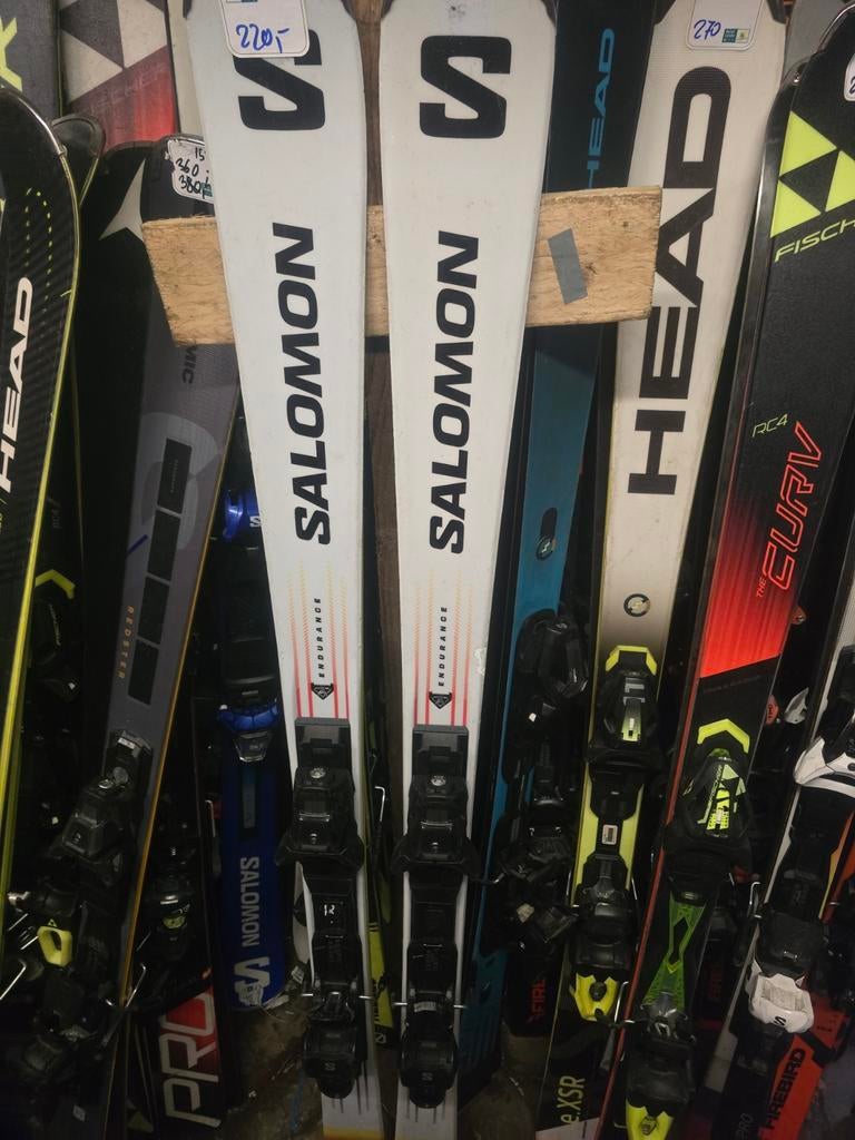 155cm SALOMON S/MAX ENDURANCE, Sport en Fitness, Skiën en Langlaufen, Zo goed als nieuw, Ski's, Skiën, Salomon, Carve, 140 tot 160 cm