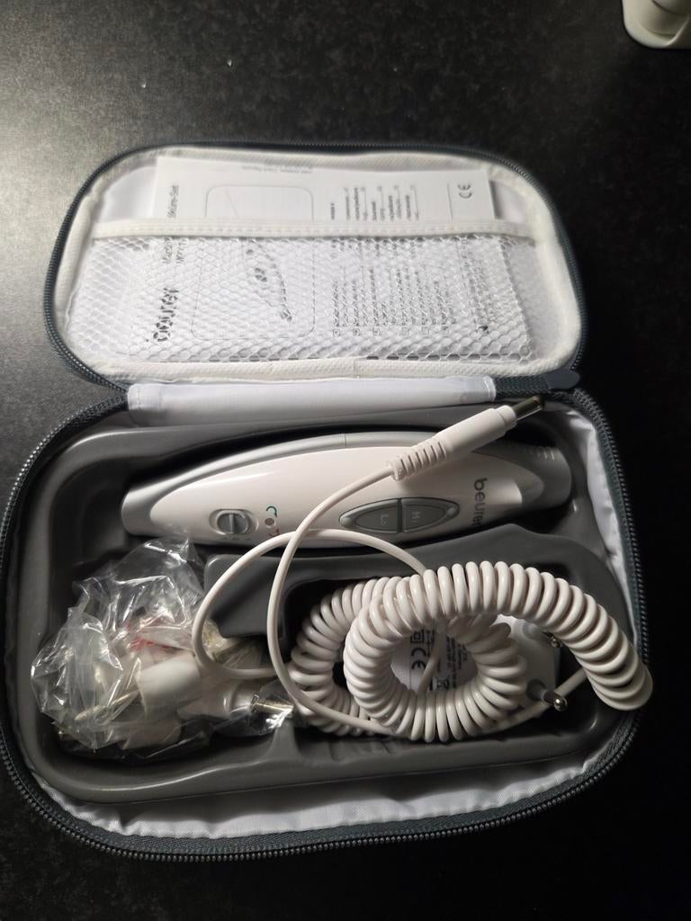 Beurer MP 41 manicure/pedicure set, Wit, Ophalen of Verzenden, Zo goed als nieuw, Handen en Nagels