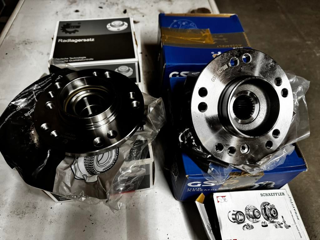 BMW E36 Hub conversie 5x114,3 + 5x120 - Incl. FAG lagers, Auto-onderdelen, Ophalen of Verzenden, Nieuw, BMW
