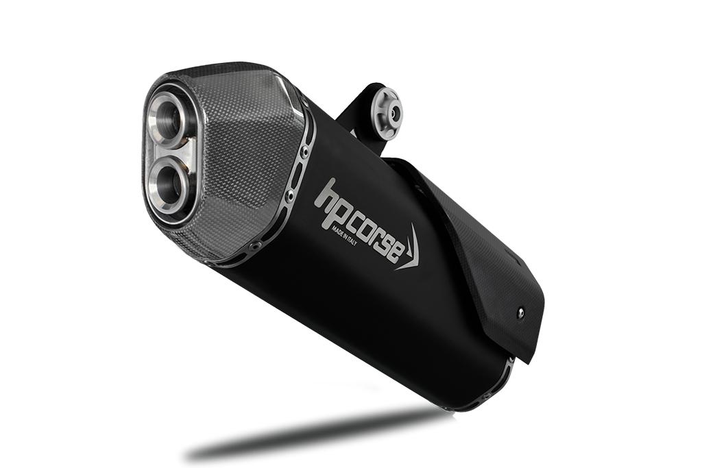 Outletdeal: HP Corse SPS Black uitlaat Africa Twin 2020-2025, Motoren, Onderdelen | Honda, Nieuw, Ophalen of Verzenden