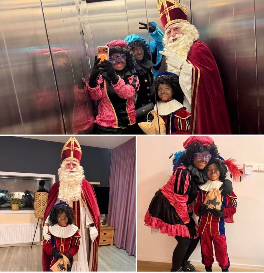 Sinterklaas en vrouwelijk piet op bezoek!, Ophalen of Verzenden, Zo goed als nieuw