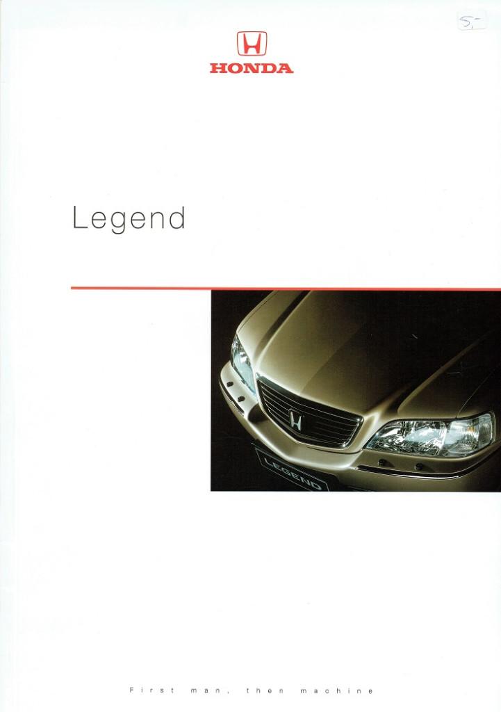 Folder Honda Legend (ca.1999), Verzenden, Gelezen, Honda