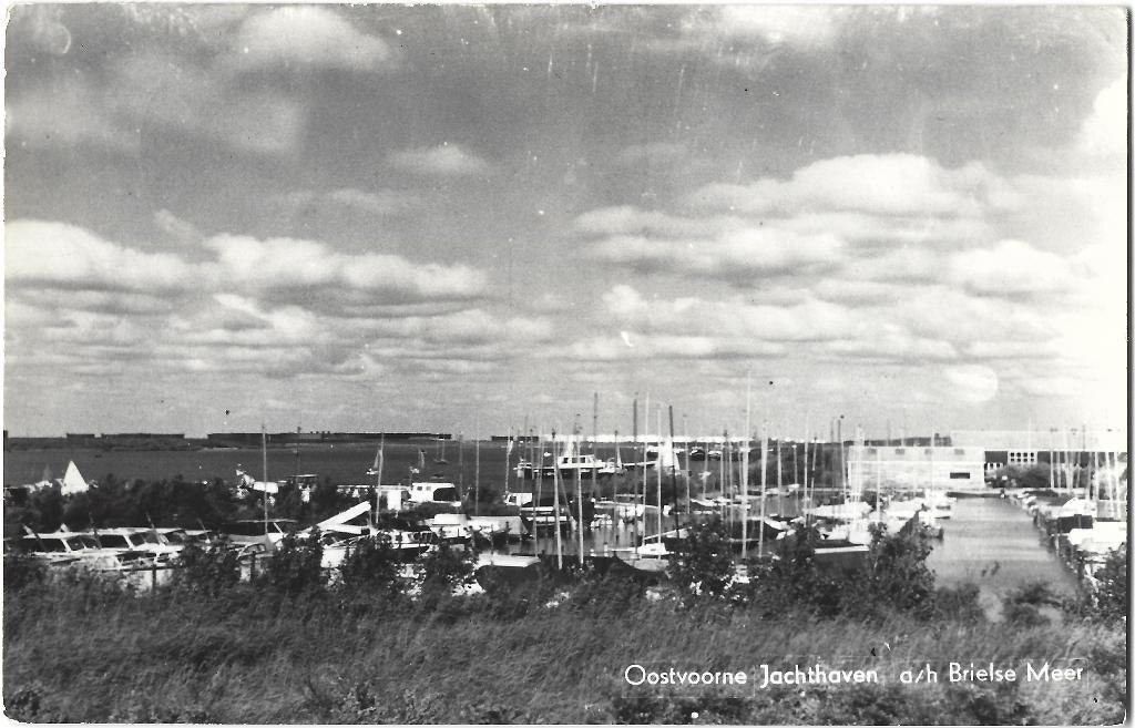 Oostvoorne, Jachthaven a/h Brielse Meer, Verzenden, 1960 tot 1980, Gelopen, Zuid-Holland