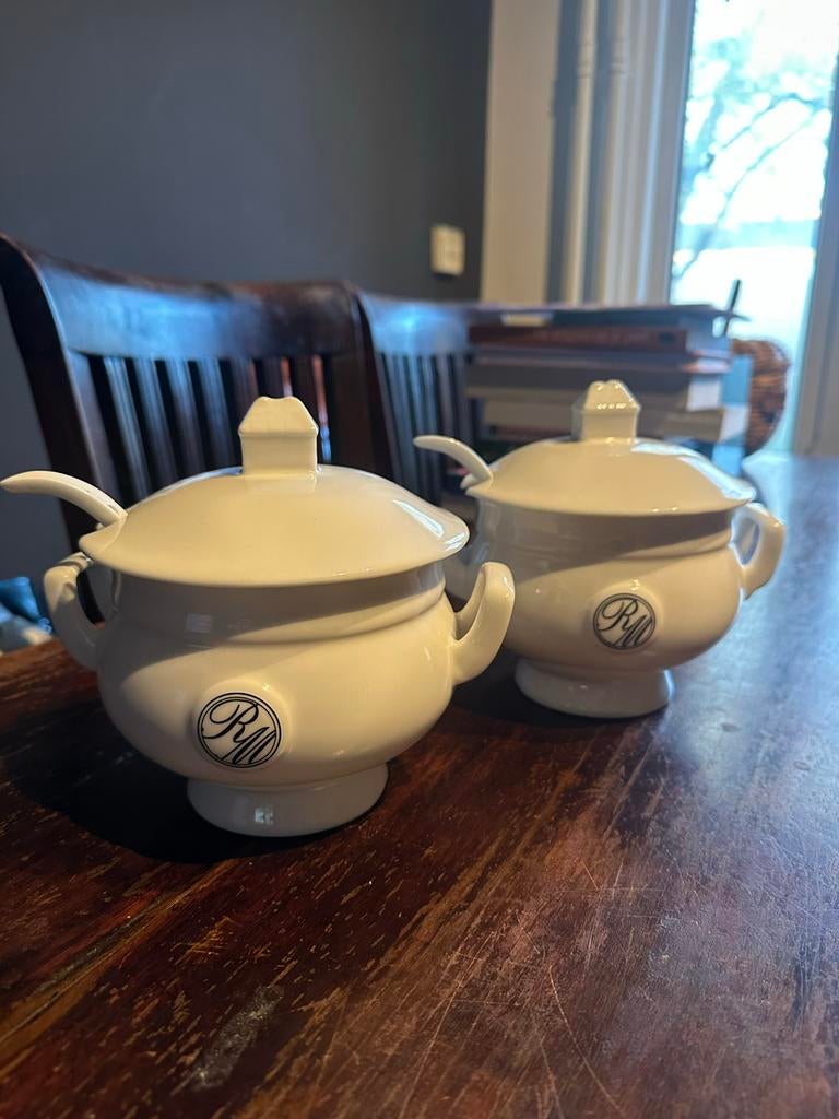 Riviera Maison Soepkommen, Huis en Inrichting, Keuken | Servies, Ophalen, Keramiek, Nieuw, Kom(men)