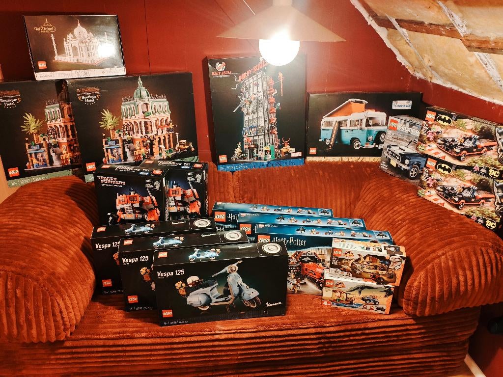 Sealed groot lot lego sets compleet in gesloten doos, Ophalen, Nieuw, Complete set, Lego