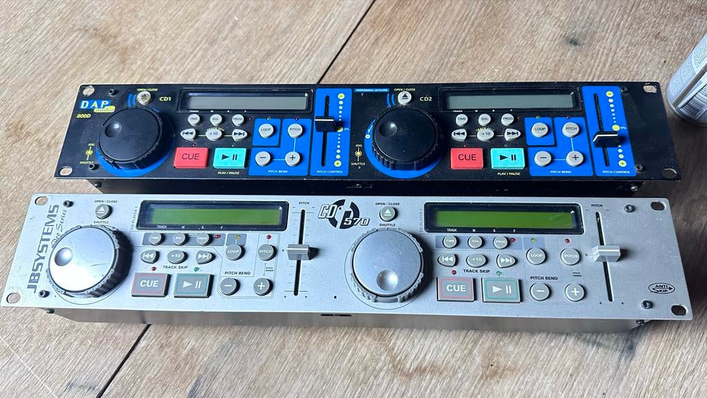 Diverse DJ CD spelers - DAP, JB Systems, American Audio, Muziek en Instrumenten, Dj-sets en Draaitafels, Ophalen, Gebruikt, Dj-set