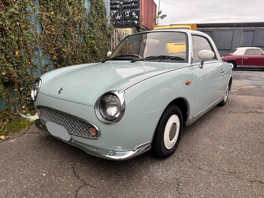 Nissan Figaro en Pao in alle kleuren ook links gestuurd., Auto's, Nissan, Automaat, Cabriolet, Blauw, Particulier