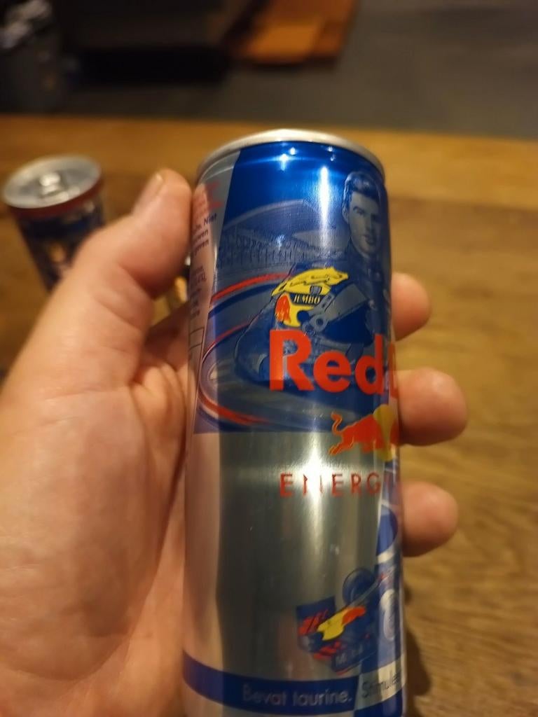 Redbull blikje editie 4 ongeopend, Ophalen of Verzenden, Nieuw, Auto's