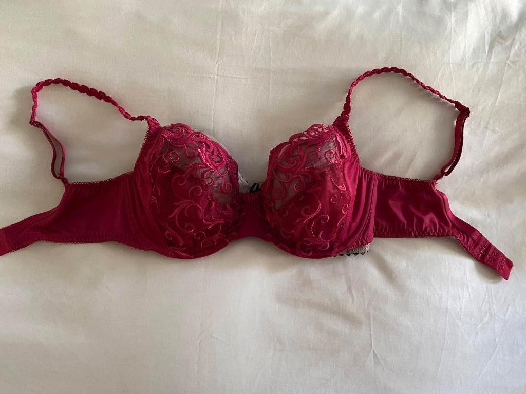 Warners rode kanten BH 75 D nieuwstaat, Warners, Ophalen, Rood, BH