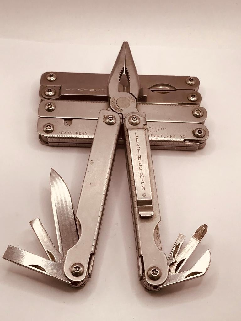 RARE Leatherman SIDECLIP Multi-tool (Retired) Lightweight, Gebruikt, Maarten@MrMultitool.com, Ophalen of Verzenden, MrMultitool.com