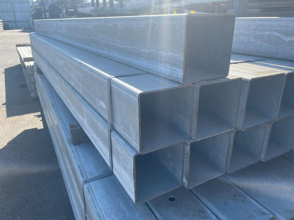 Kokerprofielen 140x140x4mm | Lengte: 2650 mm, Ophalen of Verzenden, Gebruikt, IJzer