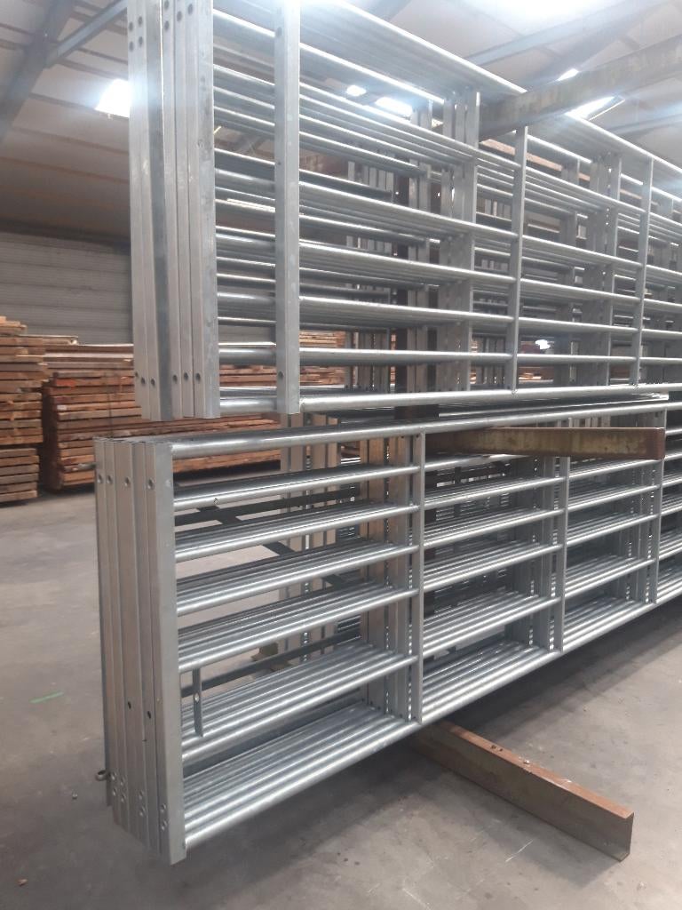 Landhekken gegalvaniseerd in diverse lengtes, Ophalen, Fortweg 3, 250 mm of meer, Nieuw