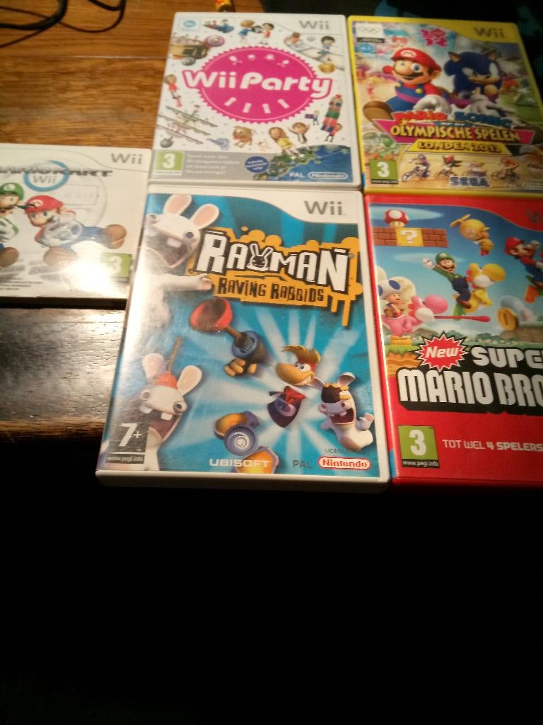 wii spellen, 2 spelers, Ophalen, Zo goed als nieuw, Vanaf 3 jaar