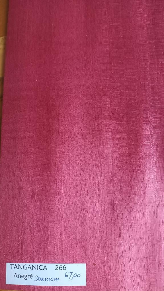 Rood Tanganica Anegrè fineer, Ophalen of Verzenden, Nieuw