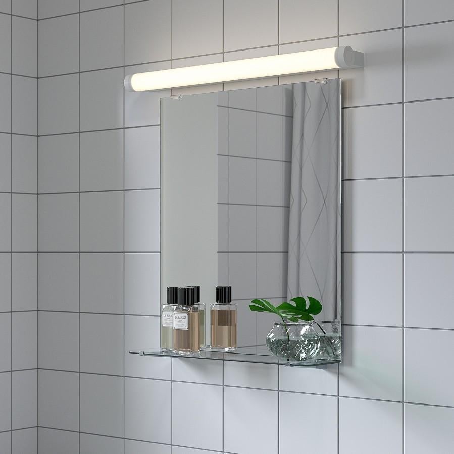 IKEA NYSJÖN spiegel met plank 50x60cm (NIEUW), Ophalen, Minder dan 50 cm, Spiegelkast, Nieuw