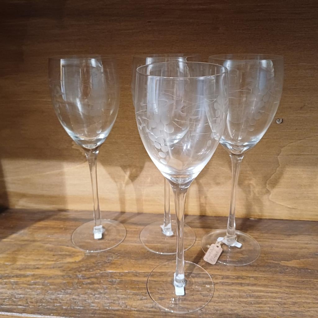 Inspiration wijnglazen Grapes nr 2, Antiek en Kunst, Ophalen of Verzenden