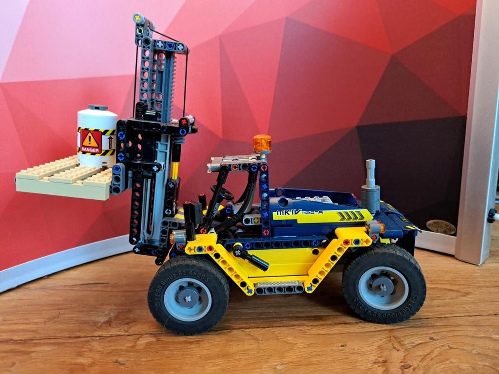 LEGO Technic 42079 Zware Heftruck, Ophalen of Verzenden, Zo goed als nieuw, Complete set, Lego