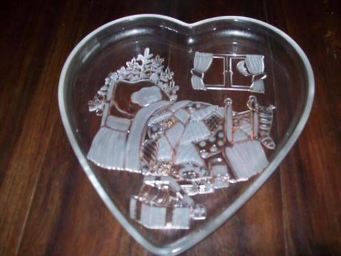 prachtige vintage excl glazen serveer schaal*WALTHER GLAS*, Ophalen of Verzenden