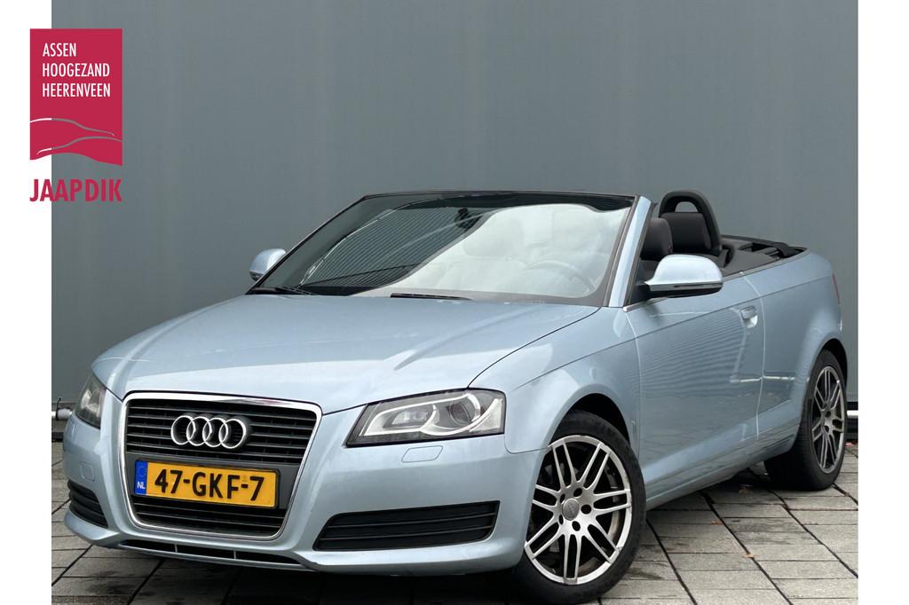 Audi A3 Cabriolet BWJ 2008 | 1.8T 161PK ATR. Pro Line | TREK, Auto's, Voorwielaandrijving, Gebruikt, Zwart, 4 cilinders