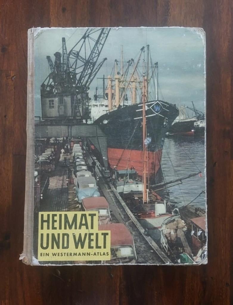 Westermann atlas 1955 Duits, Gelezen, Overige atlassen, Ophalen of Verzenden, 1800 tot 2000