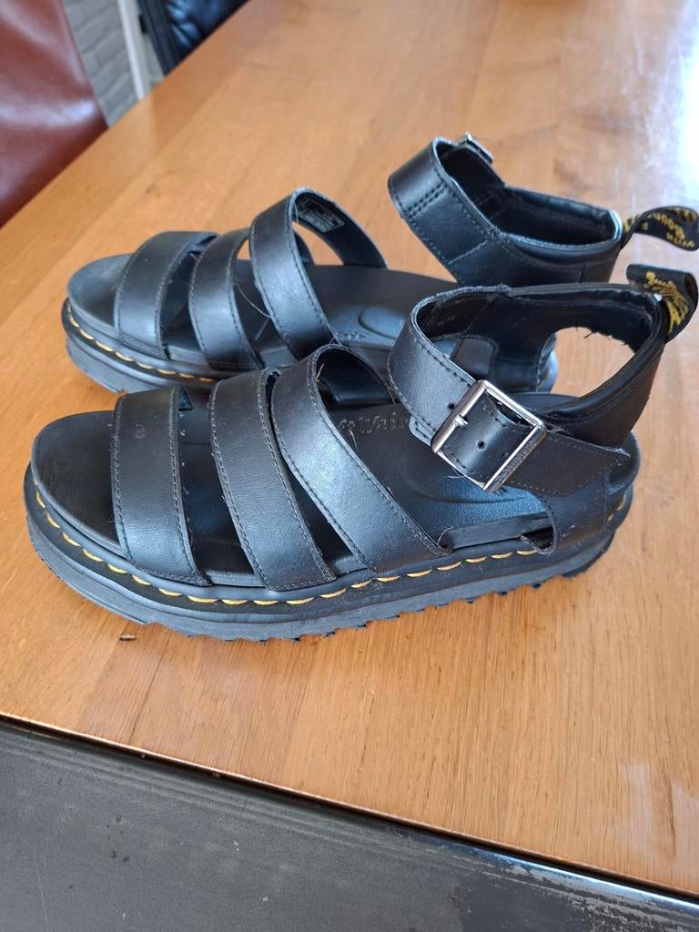 Dr. Martens sandalen maat 39, Zwart, Dr. Martens, Gedragen, Sandalen of Muiltjes