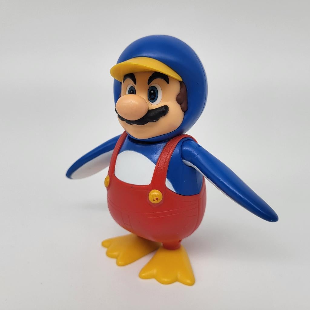 Super Mario Bros Penguin Mario Action Figure / Figurine 4", Gebruikt, Ophalen of Verzenden, Nvt, Nvt