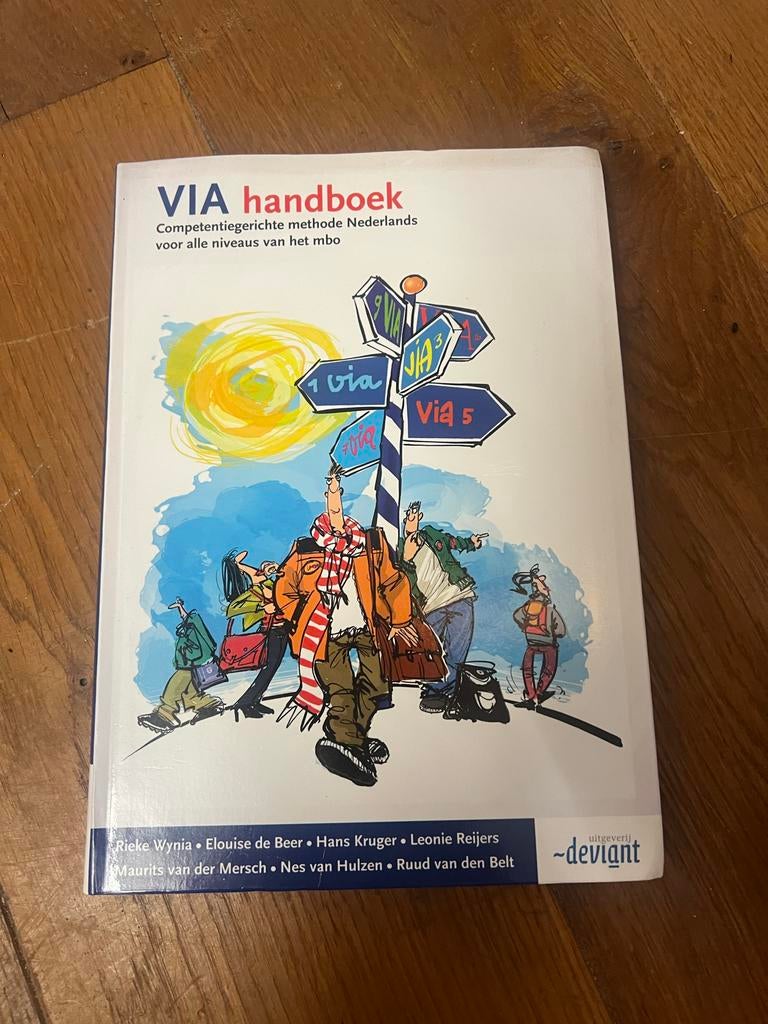 VIA handboek Nederlands mbo, Boeken, Schoolboeken, Ophalen, Gelezen, Overige niveaus, Nederlands