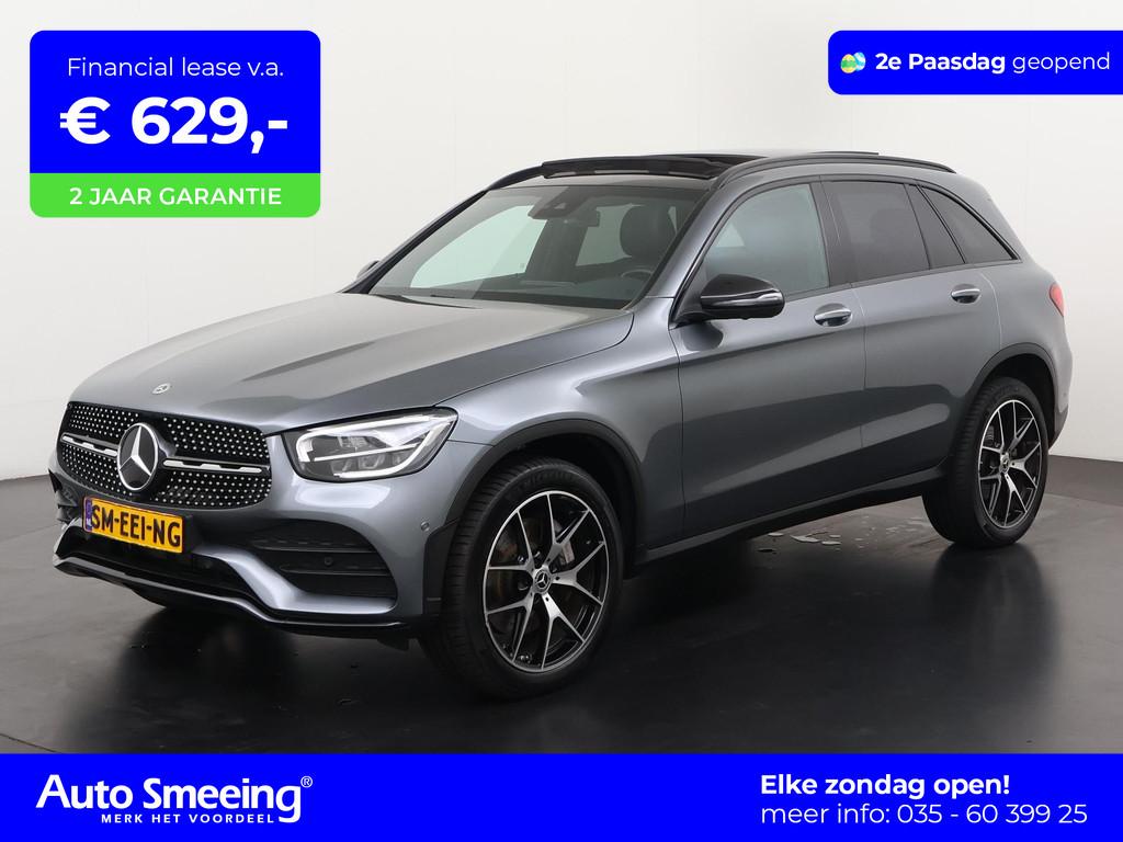 Mercedes-Benz GLC-klasse 300e 4MATIC AMG Night | Panoramadak, Automaat, 12 maanden, 14 kWh, Gebruikt
