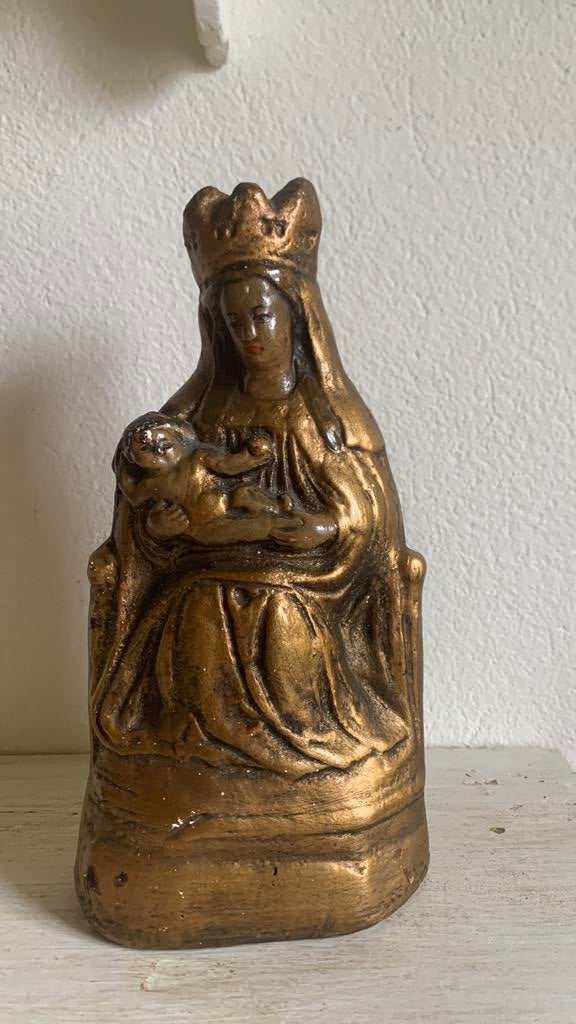 Madonna Antiek, Antiek en Kunst, Antiek | Koper en Brons, Ophalen of Verzenden