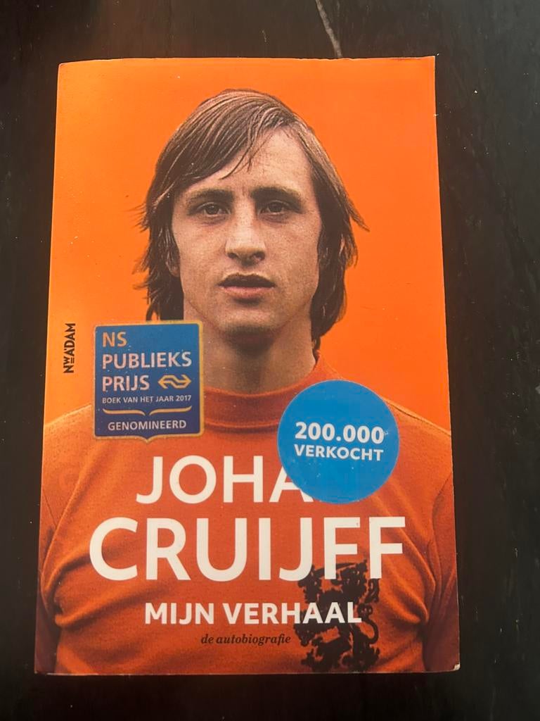 JOHAN CRUIJFF mijn verhaal DE AUTOBIOGRAFIE, Boeken, Ophalen of Verzenden, Gelezen, Sport