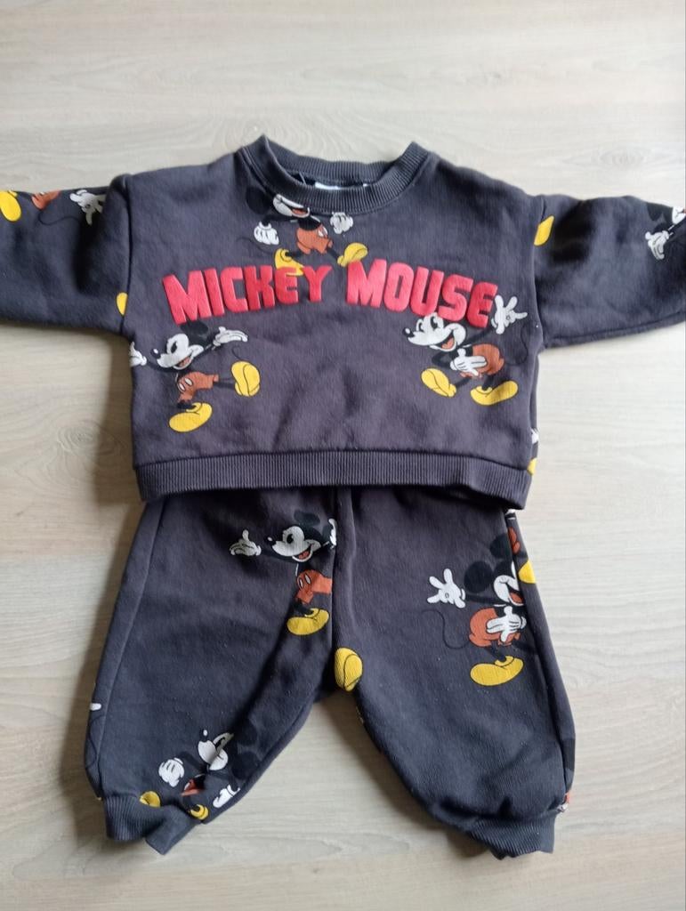 Stoer setje van Mickey Mouse Zara 74, Ophalen of Verzenden, Zo goed als nieuw, Jongetje, Zara