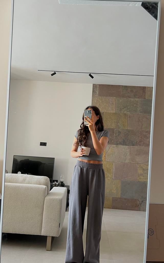 Spiegel, Huis en Inrichting, Woonaccessoires | Spiegels, Ophalen, Zo goed als nieuw, Rechthoekig, Minder dan 100 cm