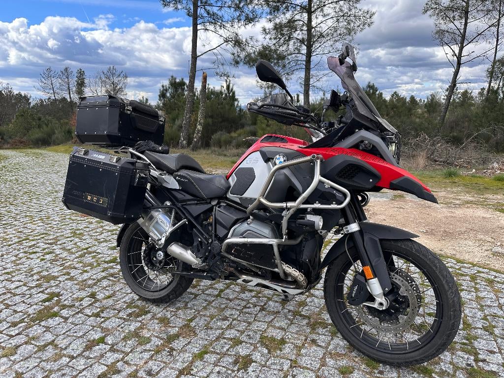 Givi kofferset, compleet met rek, Motoren, Ophalen, Gebruikt