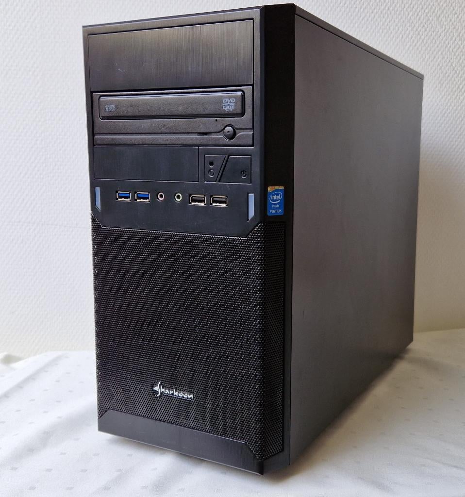 Super Stille Nette PC + 22”Lcd + Wind11+ SSd, Computers en Software, Met monitor, 8 GB, Refurbished, Ophalen of Verzenden