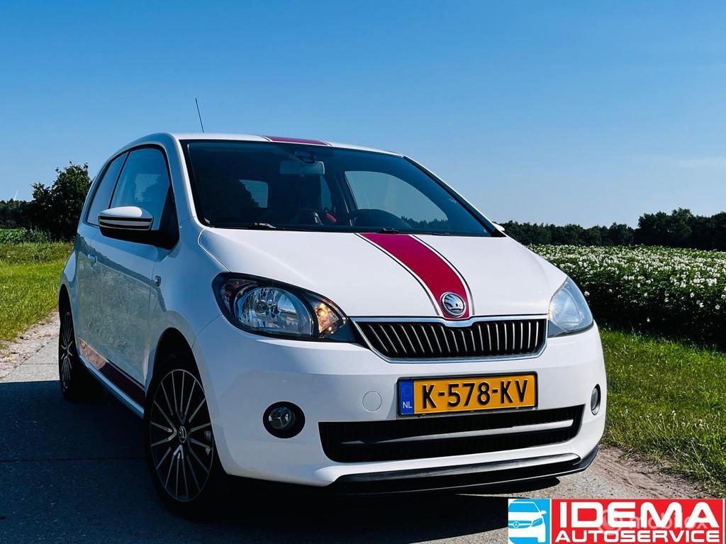 Skoda Citigo 1.0 CNG Sport (benzine en gas) goedkoop rijden, Auto's, Skoda, Voorwielaandrijving, Euro 5, Electronic Stability Program (ESP)