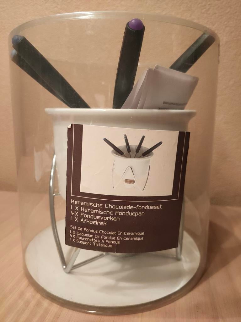 Fondue set te koop, zo goed als nieuw., Ophalen of Verzenden, Zo goed als nieuw, Brander, Fondueset