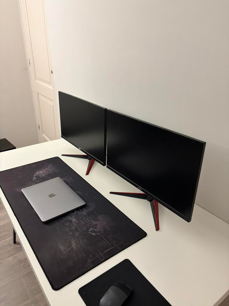 2x Acer 24” IPS monitor – 75Hz – nette staat, Computers en Software, Monitoren, HDMI, IPS, Full HD, Ophalen of Verzenden