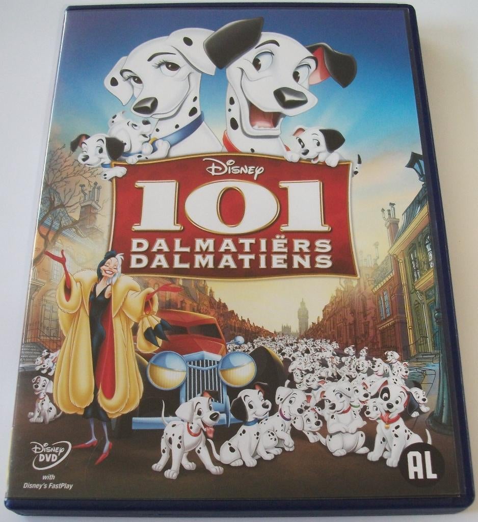 Dvd *** 101 DALMATIËRS *** Walt Disney Gouden Rugnummer 17, Tekenfilm, Ophalen of Verzenden, Zo goed als nieuw, Alle leeftijden