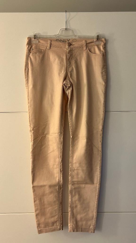 Only zachtroze broek, Maat 42/44 (L), Ophalen of Verzenden, Roze, Lang