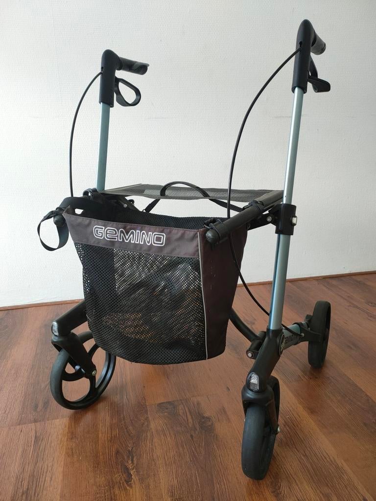 Rollator Gemino 30M Lichtgewicht, Diversen, Rollators, Ophalen, Lichtgewicht, Zo goed als nieuw