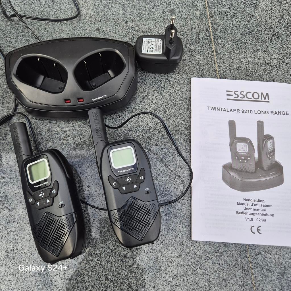 Walkie-talkie te koop, Ophalen, Minder dan 2 km