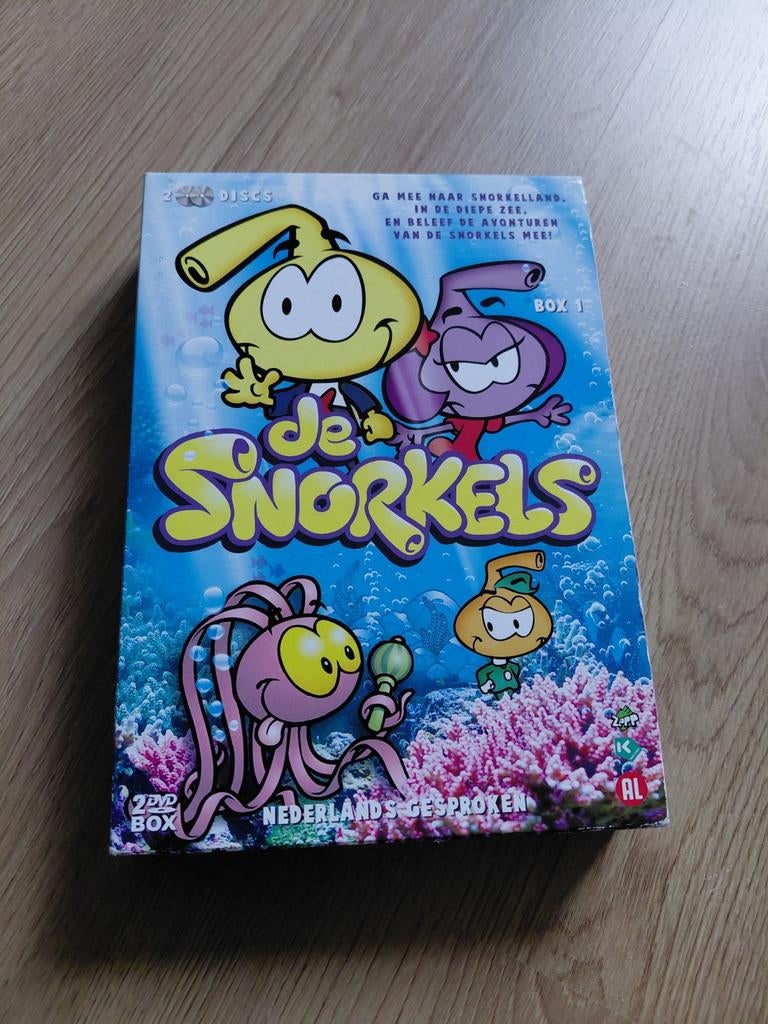 De Snorkels 2dvd box met Snorkelitis en Terug naar de bron., Europees, Tekenfilm, Alle leeftijden, Boxset