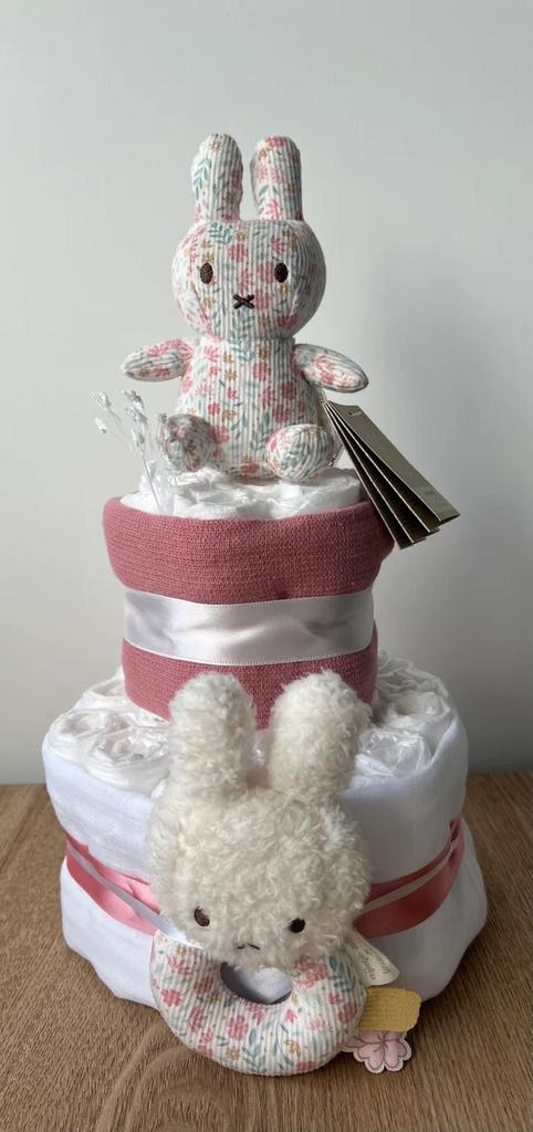 Nijntje Lucky Blossom Luiertaart - Kraamcadeau, Kinderen en Baby's, Kraamcadeaus en Geboorteborden, Nieuw, Kraamcadeau, Ophalen of Verzenden