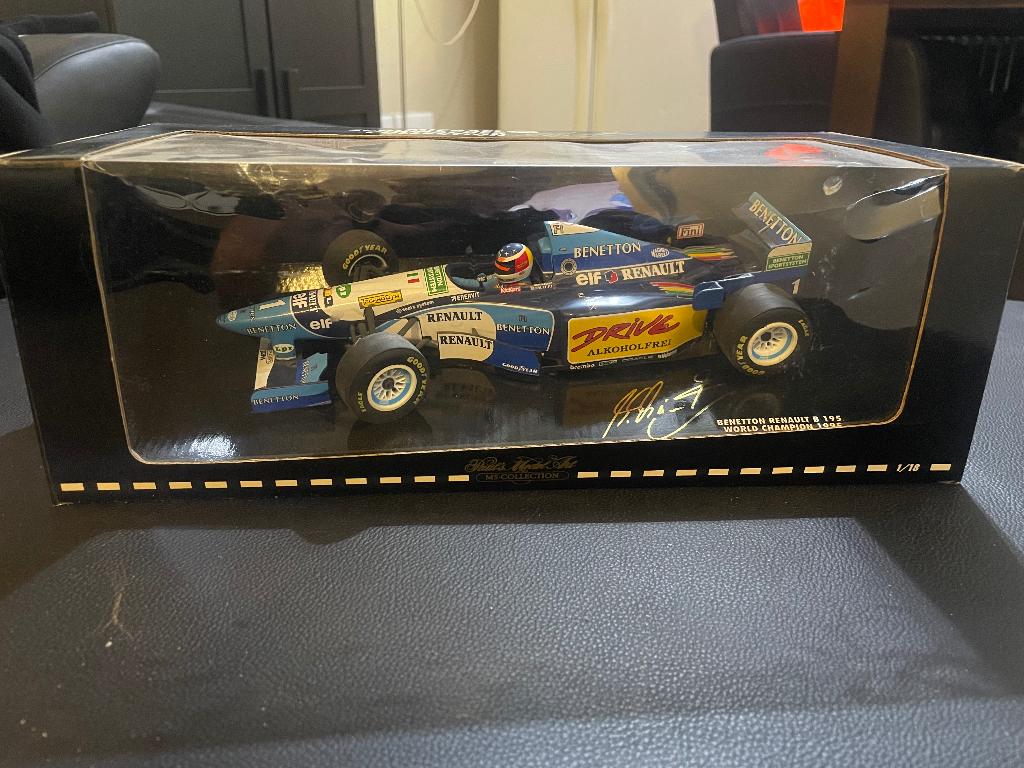 1:18 Schumacher, Ophalen of Verzenden, Zo goed als nieuw, Auto, MiniChamps