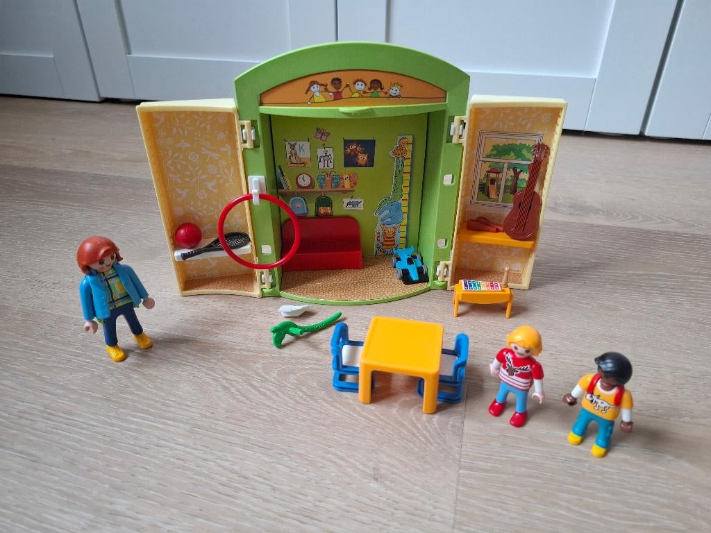 Playmobil 70308 kinderdagverblijf, Ophalen of Verzenden, Gebruikt, Complete set